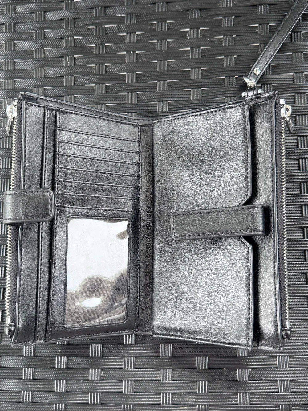 Michael Kors compact wristlet